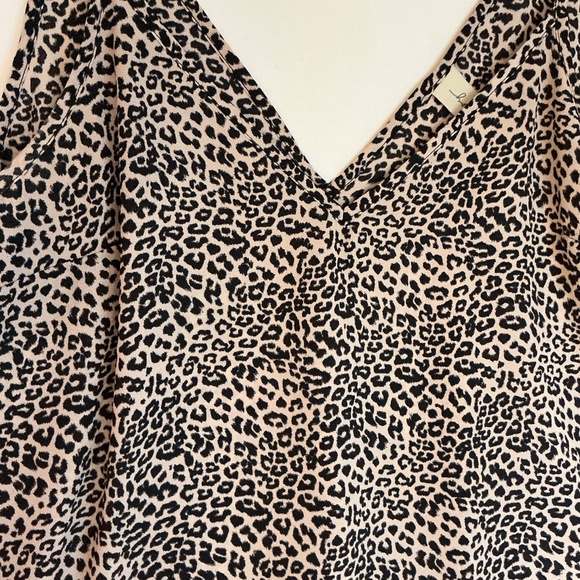 Allison Joy Cheetah print women’s camisole size M - Picture 2 of 4